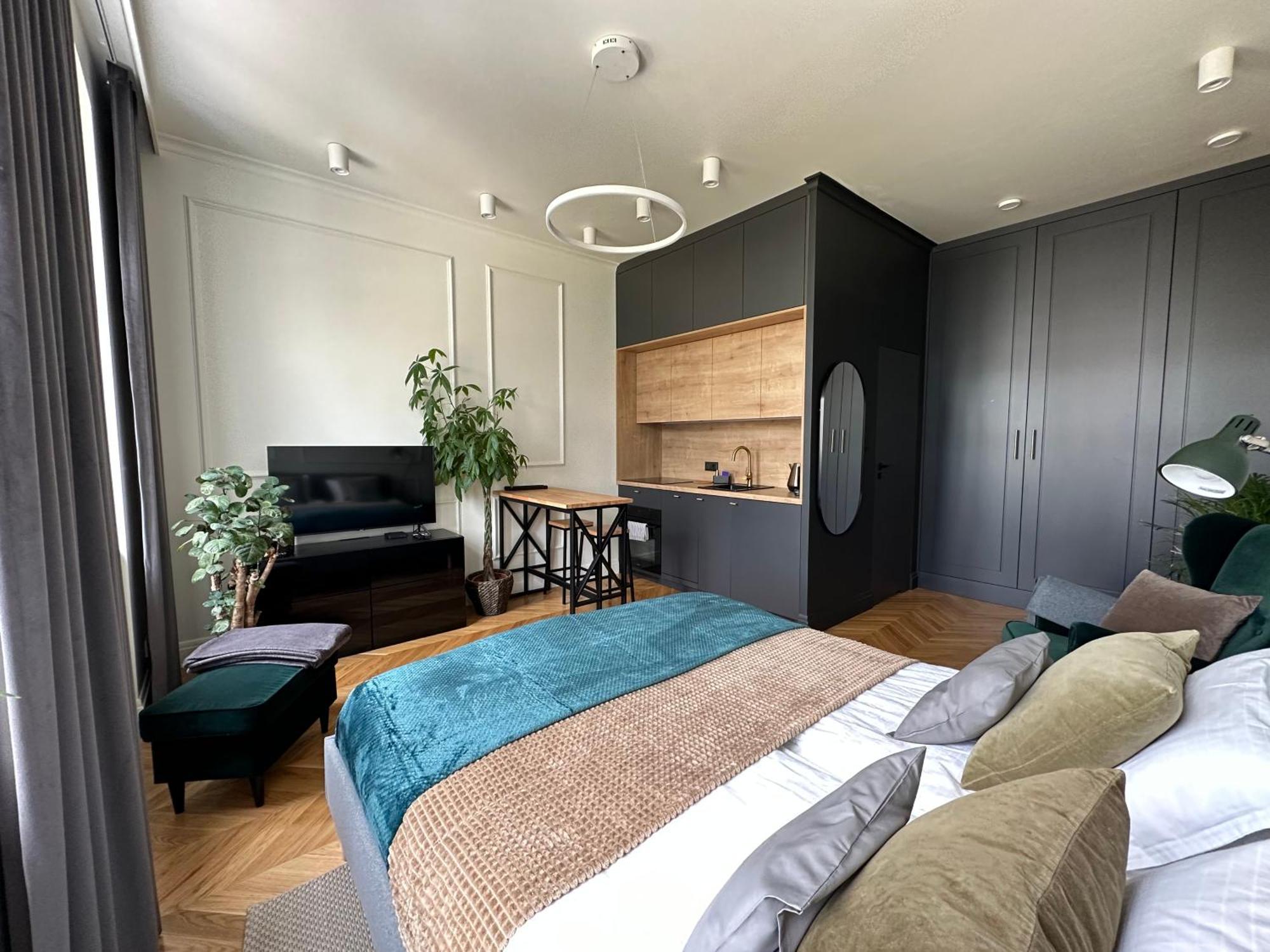 Apartament Grafitowy Apartment Poznan Bagian luar foto
